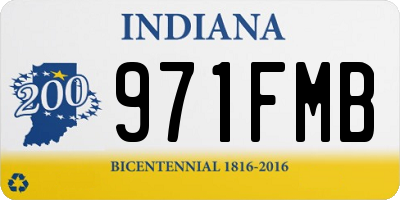 IN license plate 971FMB