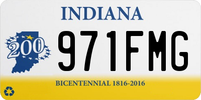 IN license plate 971FMG