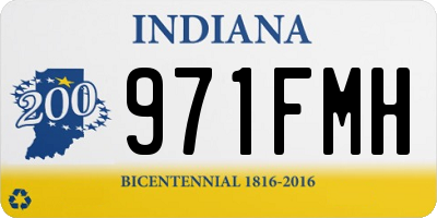 IN license plate 971FMH