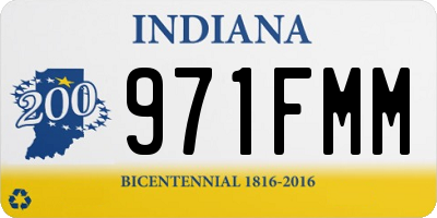 IN license plate 971FMM