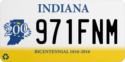 IN license plate 971FNM