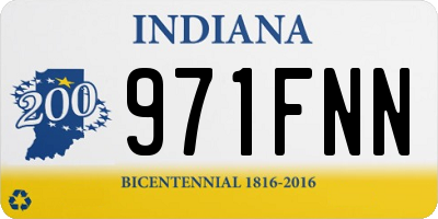 IN license plate 971FNN