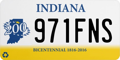 IN license plate 971FNS