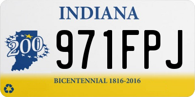 IN license plate 971FPJ