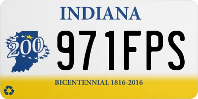 IN license plate 971FPS