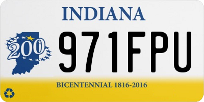 IN license plate 971FPU