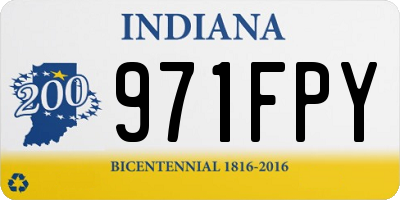 IN license plate 971FPY