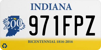 IN license plate 971FPZ