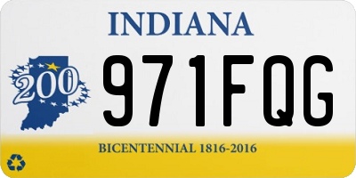 IN license plate 971FQG