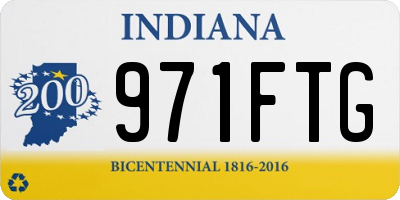 IN license plate 971FTG