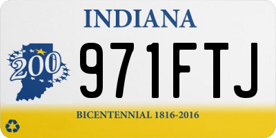 IN license plate 971FTJ
