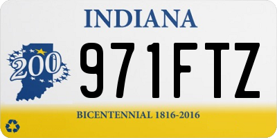 IN license plate 971FTZ