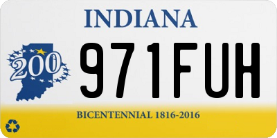 IN license plate 971FUH