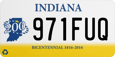 IN license plate 971FUQ
