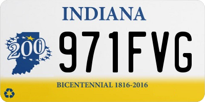 IN license plate 971FVG