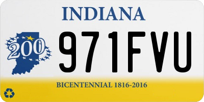 IN license plate 971FVU