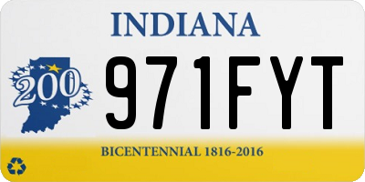 IN license plate 971FYT