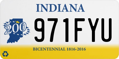 IN license plate 971FYU