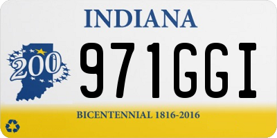 IN license plate 971GGI