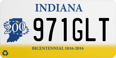 IN license plate 971GLT