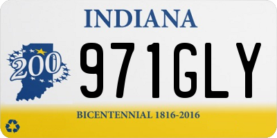 IN license plate 971GLY