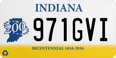 IN license plate 971GVI