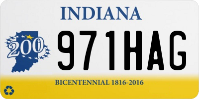 IN license plate 971HAG