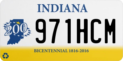 IN license plate 971HCM