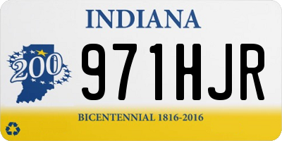 IN license plate 971HJR