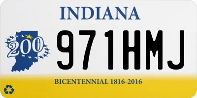 IN license plate 971HMJ