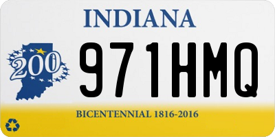 IN license plate 971HMQ
