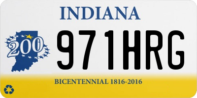IN license plate 971HRG