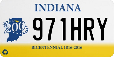 IN license plate 971HRY