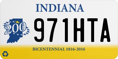 IN license plate 971HTA