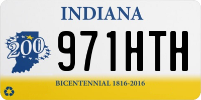 IN license plate 971HTH