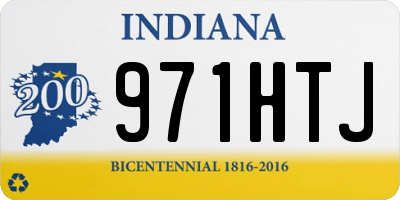 IN license plate 971HTJ