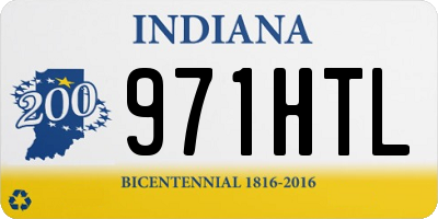 IN license plate 971HTL
