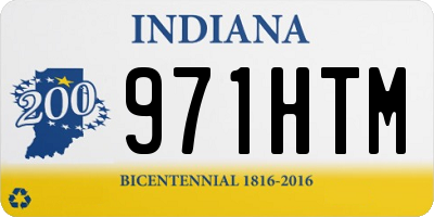 IN license plate 971HTM