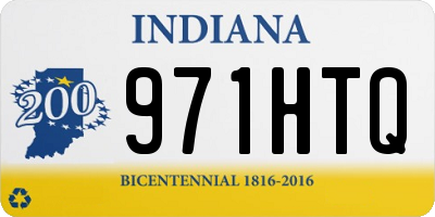 IN license plate 971HTQ