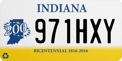 IN license plate 971HXY