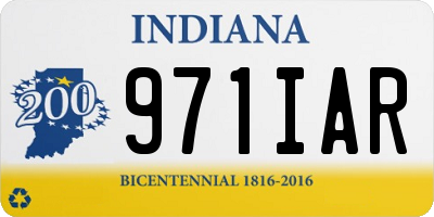 IN license plate 971IAR