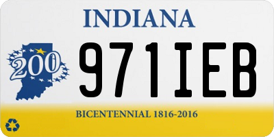 IN license plate 971IEB