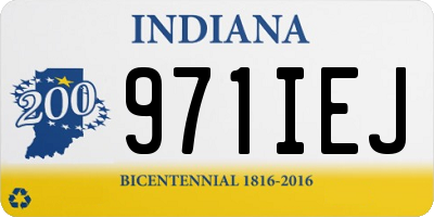 IN license plate 971IEJ