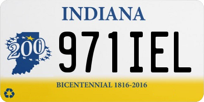 IN license plate 971IEL