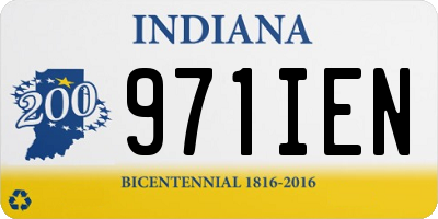 IN license plate 971IEN