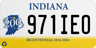 IN license plate 971IEO
