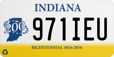 IN license plate 971IEU