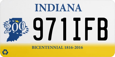 IN license plate 971IFB