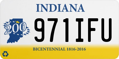 IN license plate 971IFU