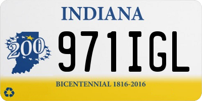 IN license plate 971IGL